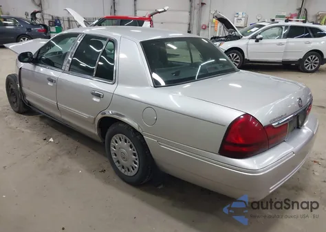 2003 Mercury Grand Marquis Gs из США, поврежденный, VIN 2MEFM74W43X707970